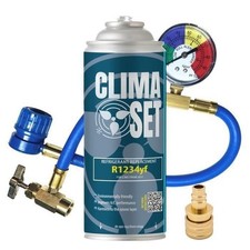 Kit de climatisation de voiture - CLIMASET - gaz pour climatisation, recharge