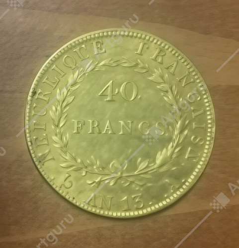 Pièce 40francs napoléon - pièce, or