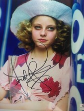 Jodie Foster - signed 8x10 COA