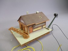 LQ1517 FALLER Train Ho 1/87 1:87 Maquette montée Hangar à marchandises