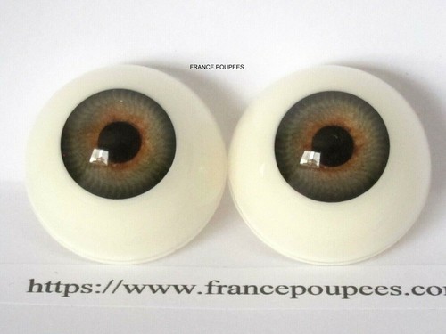 Yeux 12mm demi - 12mm, rond