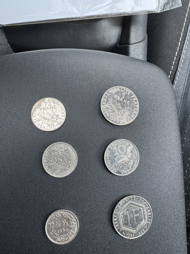 Lot pièces de monnaie - de,