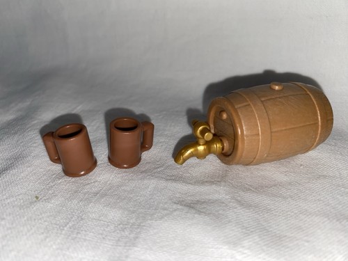 Playmobil small barrel - , mugs