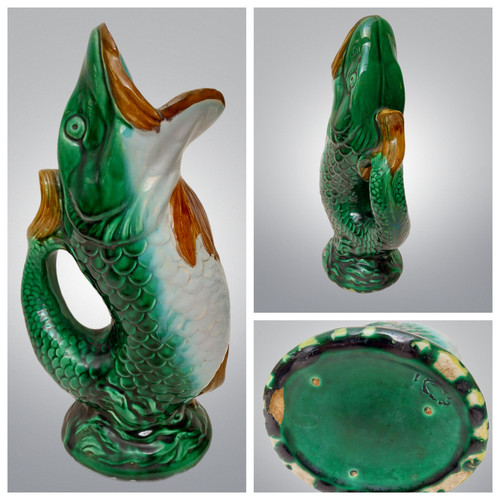 Grand pichet poisson barbotine - grand,