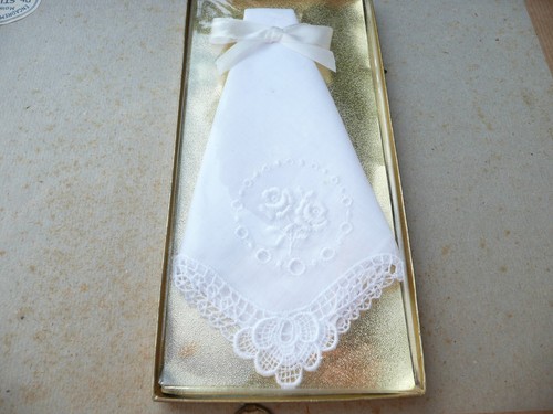 Mouchoir ancien vintage - mouchoir,