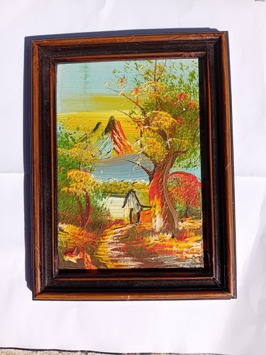 Tableau peinture paysage