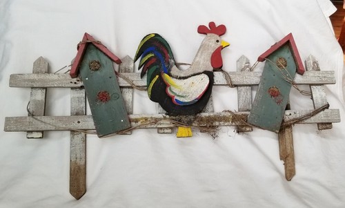Adorable rooster wood garden - adorable,