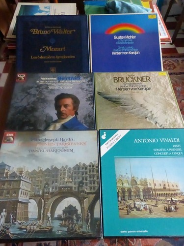 Lot coffrets box - box, vinyles