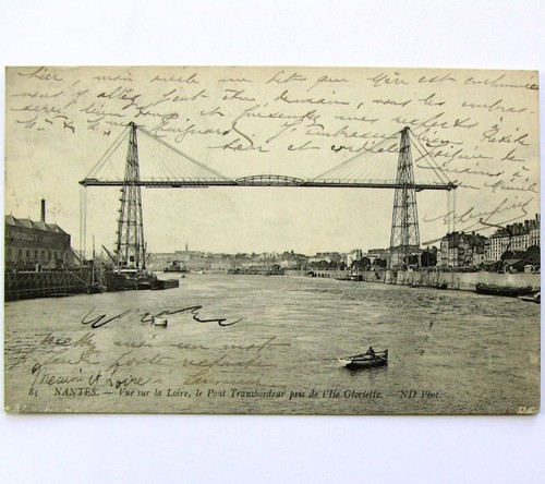 Cpa nantes 1909 vue sur - cpa, la