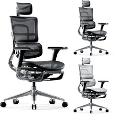 Diablo V-Master Chaise de Bureau Ergonomique Accoudoirs 3D Dossier Réglable