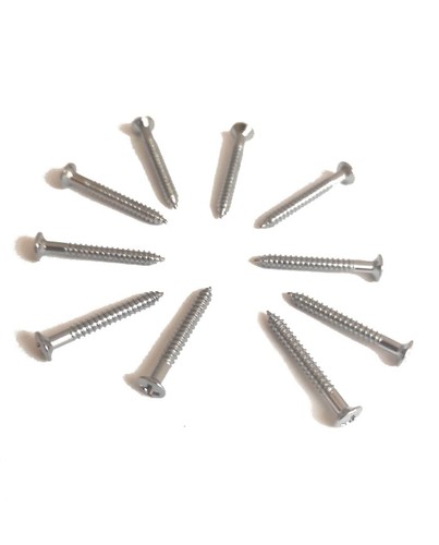 Vis chrome 25 - 25, pour