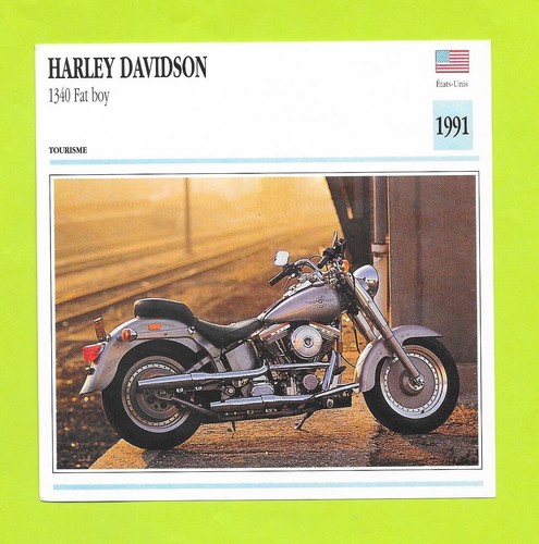 Fiche moto harley davidson - moto,