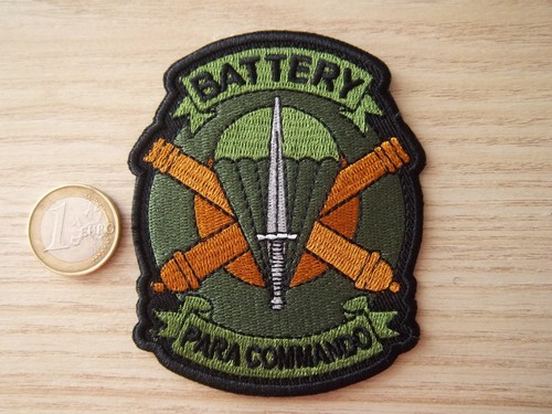 écusson battery para commando