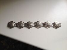 Ceinture orientale en argent massif(il en manque une partie)