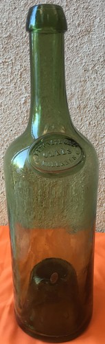Bouteille verre soufflé - soufflÉ, 19è