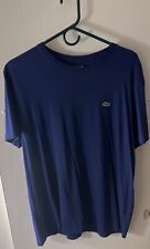 Lacoste Men Lightweight Methylene Blue Tshirt Regular Fit Size Xl
