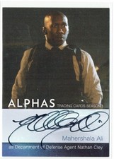 Alphas Season 1 2013 Auto Autograph Card A6 Mahershala Ali as Agent Nathan Clay