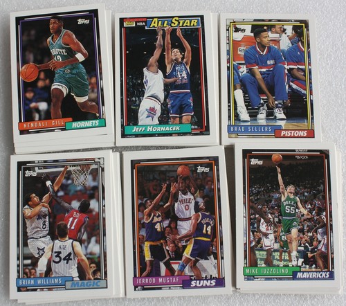 1992 nba topps basketball - nba,