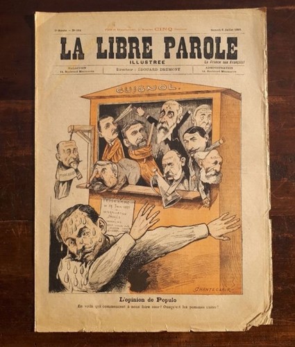 Journal ancien libre - "la,