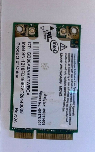 Carte wifi intel wm3945abg - intel,