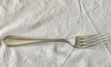 CHRISTOFLE SPATOURS SILVER METAL TABLE FORK