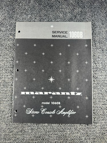 Marantz model 1060b stereo - marantz,