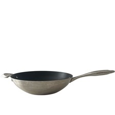 SCANPAN CTX J-03 Ceramic Titanium Non Stick Induction Wok Denmark Excellent 