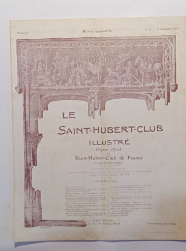 Saint hubert club - club, illustre
