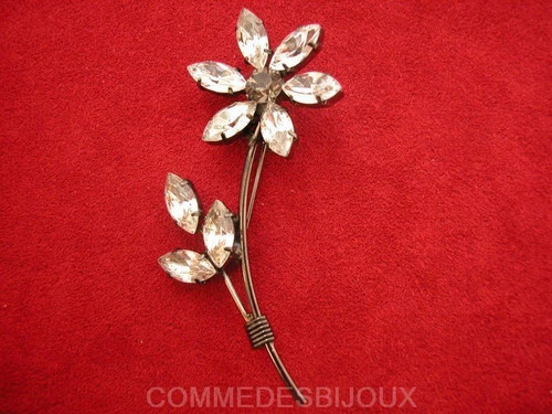 Broche vintage fleur - broche,