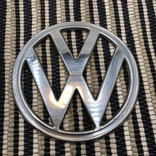 VW T2 Bus Nose Emblem Vintage 1968-1972 VOLKSWAGEN TYPE 2 BUS 250 mm 4 TAB
