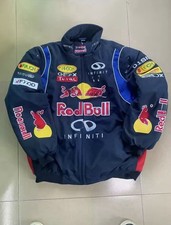 Redbull jacket navy blue, racing team, bomber jacket by red bull