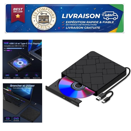 Lecteur dvd externe usb - dvd,