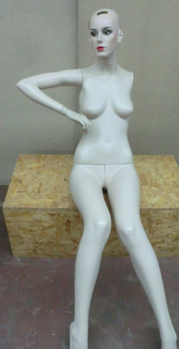 Lifelike female mannequin - female,
