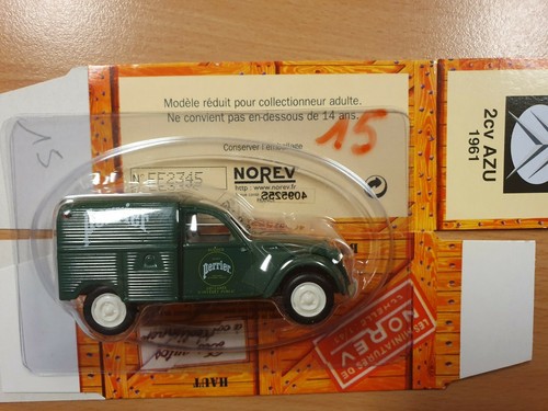 Citroen 2cv azu - perrier, 1961
