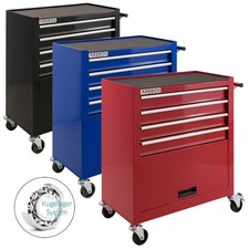 AREBOS Chariot à Outils Chariot Boîte à Outils Chariot d'Atelier 4 Tiroirs
