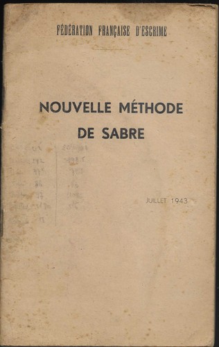 Nouvelle méthode sabre - de,