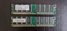 2 x Mémoire RAM DDR1