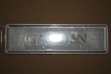 Signalétique Plaque