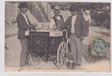 (FR1) rare postcard 13 types Marseillais - Limonado Fresquo, Le Limonadier Ambulant C