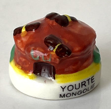 Magnificent bean YOURTE MONGOLIA Maison Galette des Rois French charm