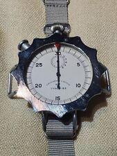 Vintage LIP chronographe a retour french military pilot timer watch 60mm