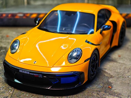 Brabus 900 rocket jaune - brabus,
