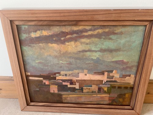 Tableau orientaliste vue - orientaliste,,