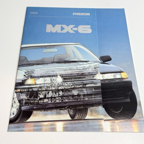Mazda 12p brochure - mx-6, /