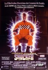 SHOCKER - WES CRAVEN / ELECTRIC CHAIR - ORIGINAL LARGE MOVIE POSTER
