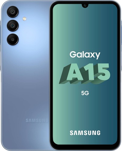 Samsung a15 128gb - 5g, bleu