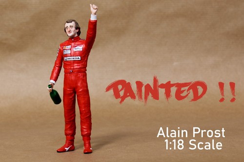Alain prost painted - painted, figure
