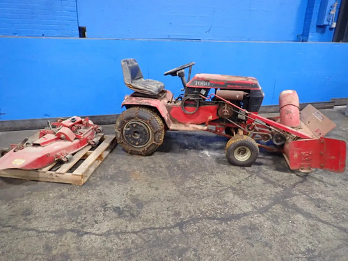Toro lawnmower attachments - w/,