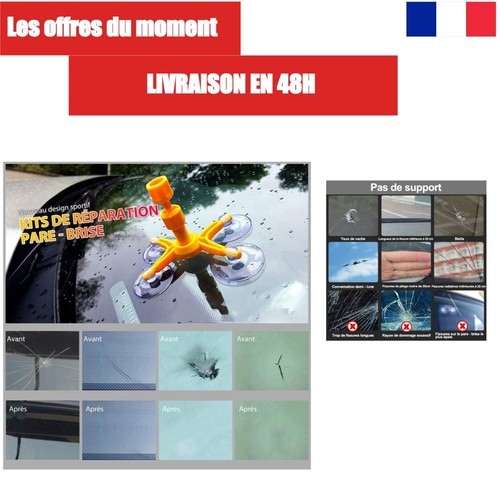 Kit réparation pare brise - kit, pare-brise