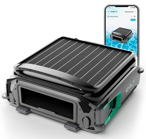 Skimmer flottant solaire - skimmer,